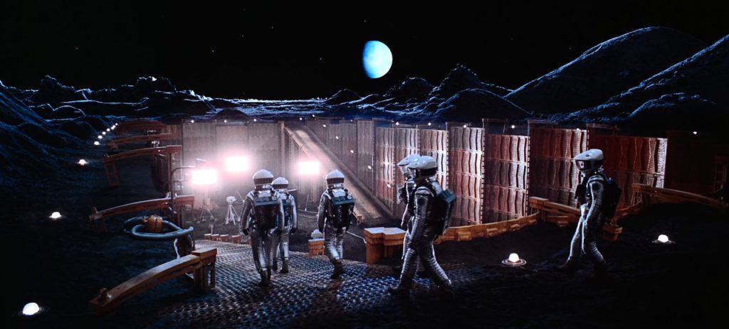 A scene from 2001: A Space Odyssey